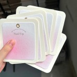 Nail Salon Card Manufacturer - Custom Pink Gradient Double Layer Luxury Packing