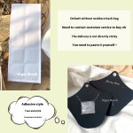 Necklace Card Manufacturer - Custom Irregular Neck Shape Display Silver Logo