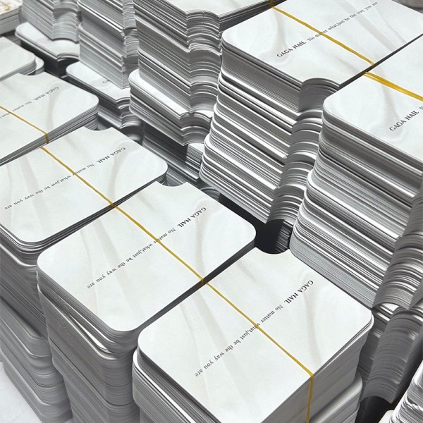 Nail Art Background Card Manufacturer - Custom Waterproof Marble Pattern Instruction