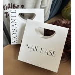 Clothes Packaging Bag Manufacturer - Custom Recycled Ribbon Handle Shopping Paper Bag