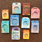 Double Insert Box Manufacturer - Custom Coated Paper Hanging Ear Packaging Transparent Window