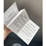 Jewelry Care Card Manufacturer - Printable Instruction Exchange Return After-sales Card