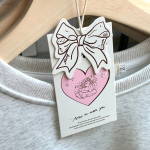 Garment Tags Manufacturer - Waterproof Thick Paper Swing Label Wholesale