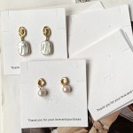 Earrings Display Card Manufacturer - Custom Cotton Paper Necklace Hair Clip Holder