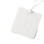 Clothing Labels Manufacturer - Custom Embossing Logo Art Paper Hang Tag