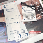 Jewelry Display Card Manufacturer - Custom Necklace Earring Hair Accessories Cotton