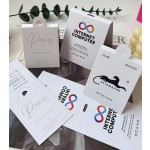 Sock Packaging Header Card Manufacturer - Waterproof Recyclable Paper Label