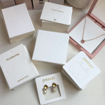 Jewelry Tag Card Manufacturer - Custom Cotton Packaging Hollow Out Display Paper
