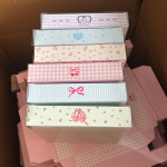 Hair Bands Storage Box Manufacturer - Custom Foldable Press on Nail Display Paper Box