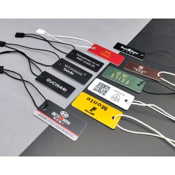 PVC Bracelet Tag Manufacturer - Custom Warranty Card with Rope Wholesale