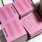 Press On Nail Cardboard Manufacturer - Custom Waterproof Colorful Display Background