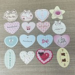 Irregular Hang Tag Manufacturer - Custom Phone Shell Hair Rope Broken Flowers Design