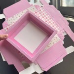 Hair Accessory Storage Box Manufacturer - Custom Transparent Window Hair Tie Display