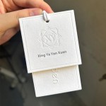 Clothing Labels Manufacturer - Custom Embossing Logo Art Paper Hang Tag