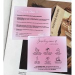 Jewelry Care Card Manufacturer - Eco Friendly Product Information After-sales Card