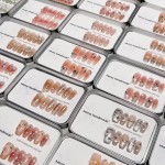 Nail Art Background Card Manufacturer - Custom Waterproof Marble Pattern Instruction