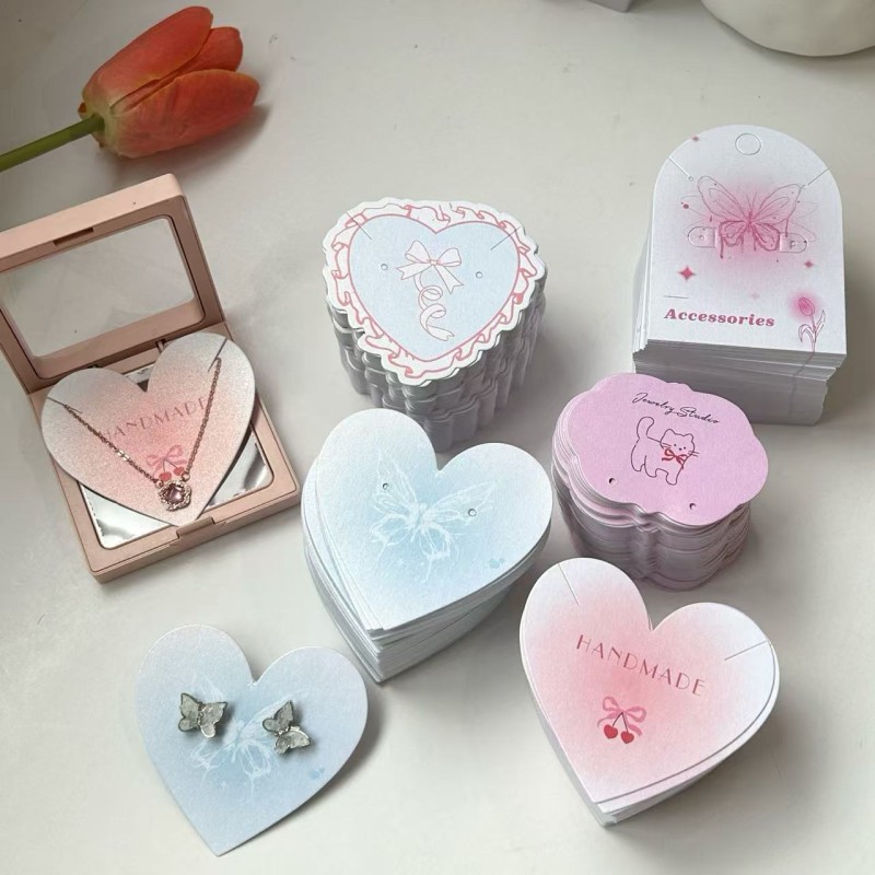 Jewelry Packaging Cardboard Manufacturer - Custom Luminous Necklace Earrings Display