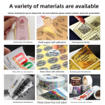 Gold Foil Label Manufacturer - Custom Embossed Sealing Adhesive Sticker Wholesale