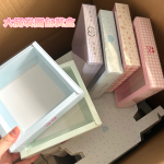 Hair Ties Box Manufacturer - Custom Foldable Transparent Window Gift Packaging