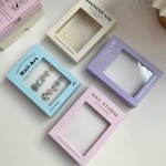 Press on Nail Gift Box Manufacturer - Custom Thick Cardboard Clear Plastics Window