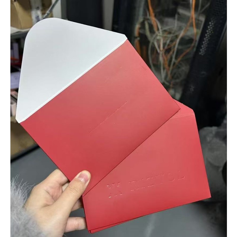 Envelope Manufacturer - Custom Pearl Kraft Paper Wedding Invitation Thank You Card