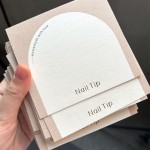 Nail Background Card Manufacturer - Custom Double-sided Printing Art Paper Package