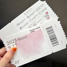 Nail Packaging Card Manufacturer - Custom Stamp Design Cotton Art Paper Embossed