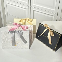Candy Packaging Box Manufacturer - Custom Wedding Paper Gift Bag Triangle Foldable