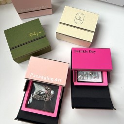 Jewelry Display Box Manufacturer - Custom Two-piece Foldable Dust-proof Paper Box