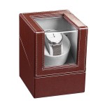 Watch Winder Factory - Leather Wooden Automatic Motor Case