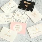 Greeting Cards Factory - Custom Gold Foil Texture Paper