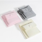 Jewelry Pouch Factory - Luxury Suede Envelope with Bow
