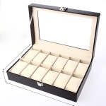 Watch Storage Box Manufacturer - Custom 6/12 Slots PU Leather