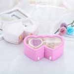 Music Jewelry Box Manufacturer - Heart-shaped Ballerina Rotating