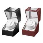 Watch Winder Factory - Leather Wooden Automatic Motor Case