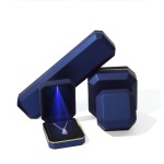 LED Ring Box Factory - Velvet Leather Jewelry Storage with Lights