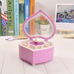 Music Jewelry Box Manufacturer - Heart-shaped Ballerina Rotating
