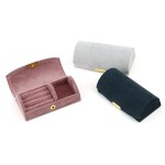 Travel Jewelry Case Factory - Custom Velvet Semicircle Design
