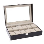 Watch Storage Box Manufacturer - Custom 6/12 Slots PU Leather