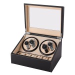 Watch Winder Factory - 4-Watch Automatic Wooden Box
