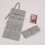 Jewelry Organizer Bag Manufacturer - Custom Logo PU Leather Travel Roll