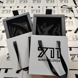 Drawer Jewelry Box Manufacturer - 10x10x3cm Sliding Gift Box