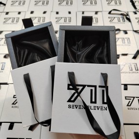 Drawer Jewelry Box Manufacturer - 10x10x3cm Sliding Gift Box