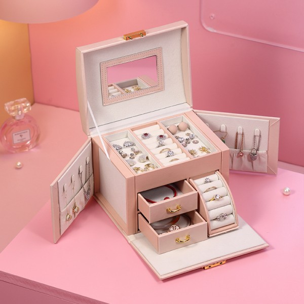 Jewelry Case Factory - PU Leather Wooden Gift Box