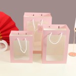 Paper Bag Manufacturer - Portable Transparent Window Bag