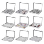 Earring Organizer Factory - Velvet Clear Lid Storage Case