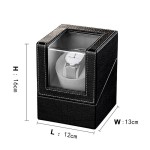 Watch Winder Factory - Leather Wooden Automatic Motor Case