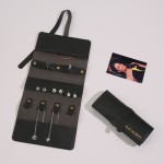 Jewelry Organizer Bag Manufacturer - Custom Logo PU Leather Travel Roll