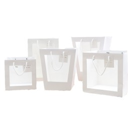 Paper Bag Manufacturer - Portable Transparent Window Bag