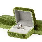 Jewelry Set Box Manufacturer - Green Velvet Premium Packaging